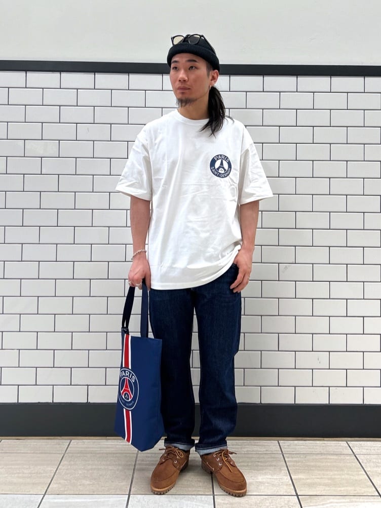 417 EDIFICEの【Paris Saint-Germain】JUSTICE TOTE BAGを使ったコーディネートを紹介します。｜Rakuten Fashion(楽天ファッション／旧楽天ブランドアベニュー)2724745