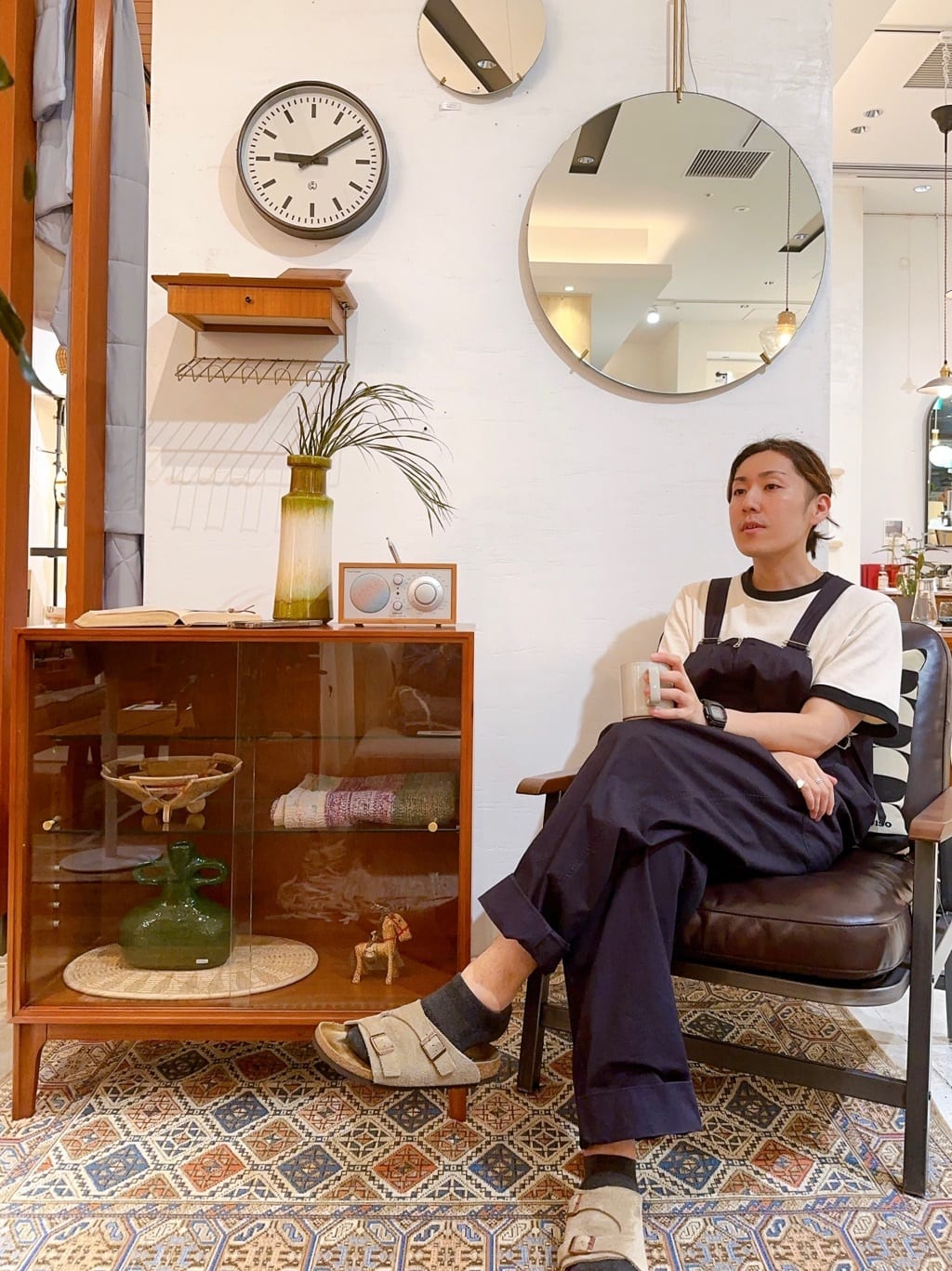 journal standard FurnitureのGLENOAKS RUG 120x160 グレンオークスラグを使ったコーディネートを紹介します。｜Rakuten Fashion(楽天ファッション／旧楽天ブランドアベニュー)2820506