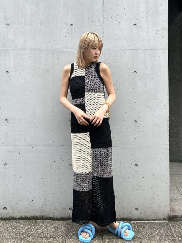 MAISON SPECIALのハンドマルチクロシェワンピース【MAISON SPECIAL 