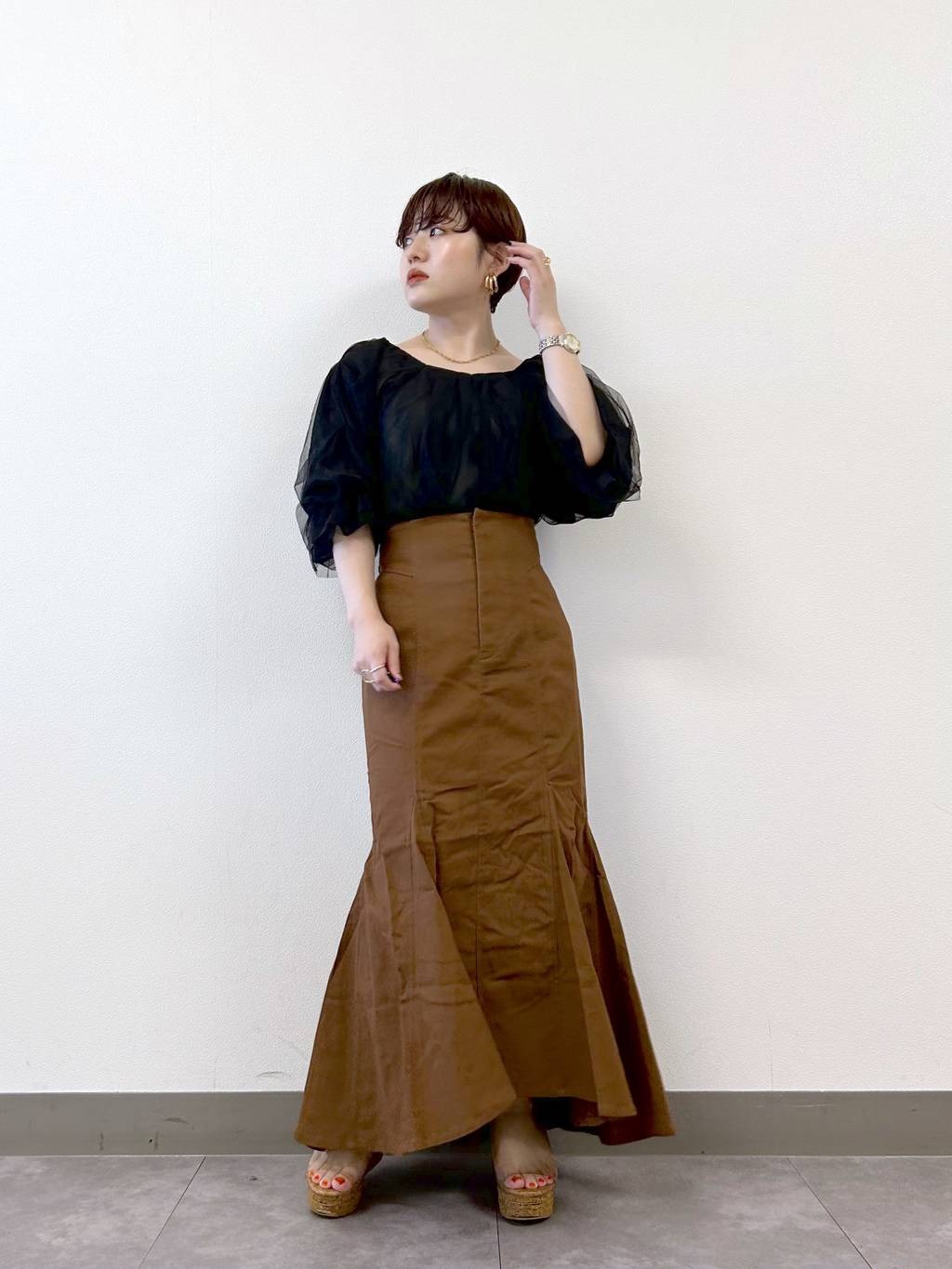 mysty womanの前後2WAYテレコタンクを使ったコーディネートを紹介します。｜Rakuten Fashion(楽天ファッション／旧楽天ブランドアベニュー)2865170