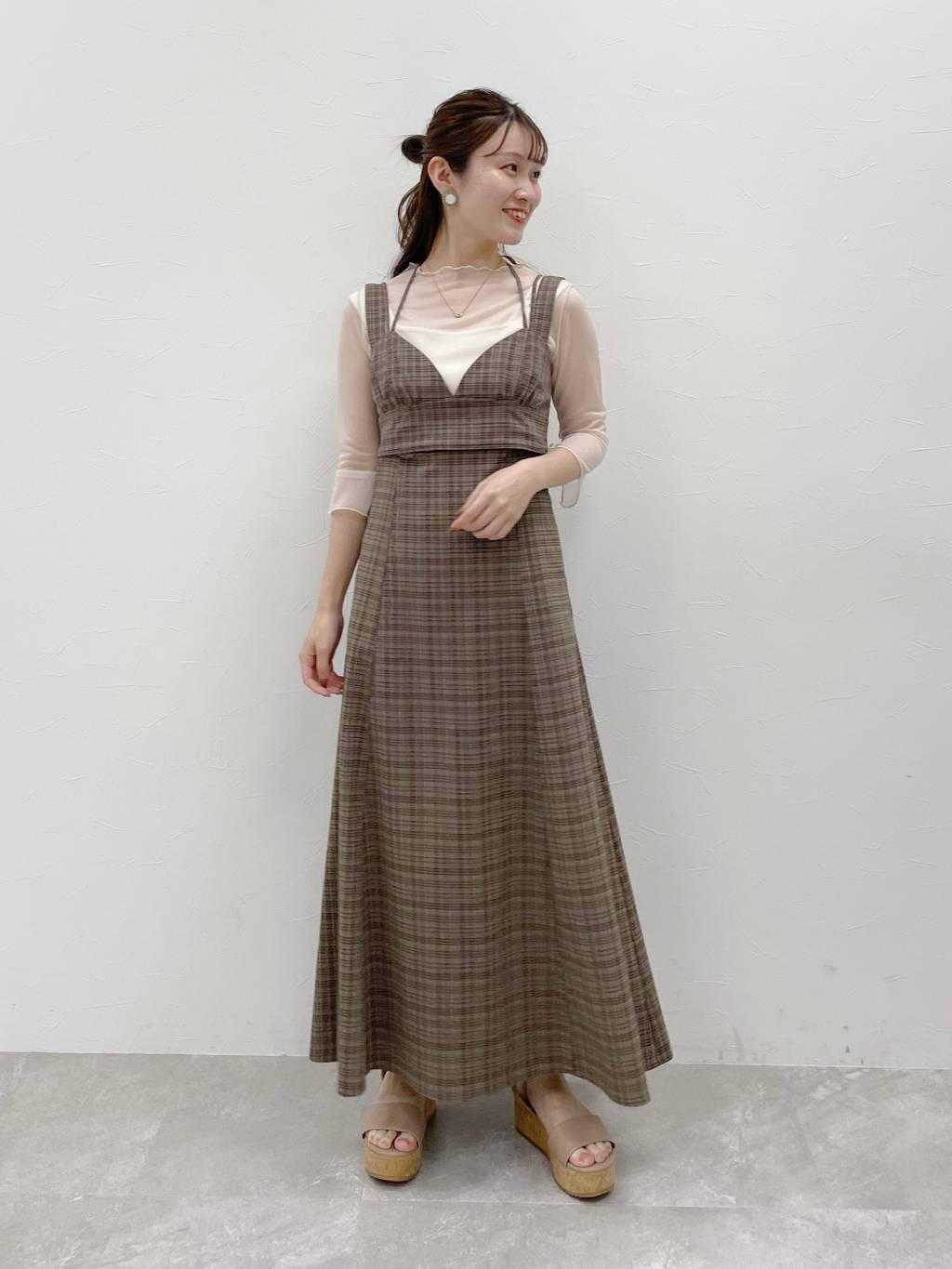 mysty womanの前後2WAYテレコタンクを使ったコーディネートを紹介します。｜Rakuten Fashion(楽天ファッション／旧楽天ブランドアベニュー)2865173