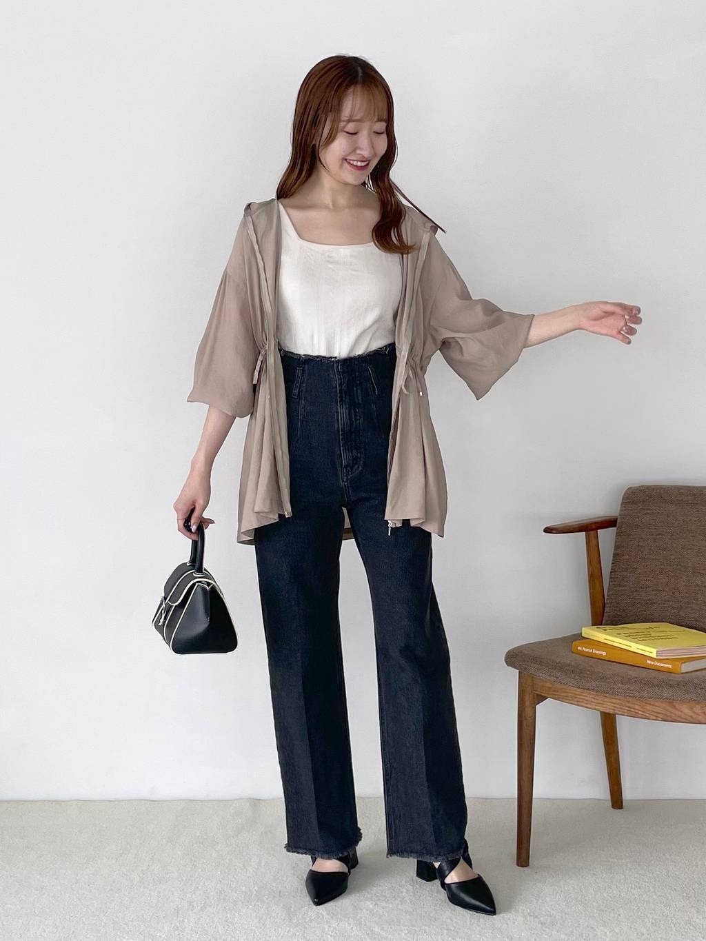 mysty womanの前後2WAYテレコタンクを使ったコーディネートを紹介します。｜Rakuten Fashion(楽天ファッション／旧楽天ブランドアベニュー)2865178