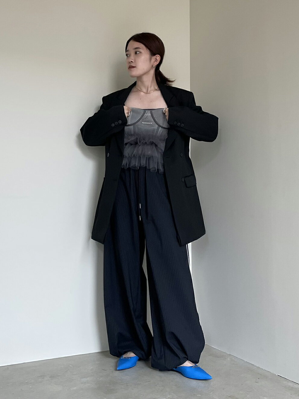 PRANK PROJECTのポインテッドフラットパンプス / Pointed Flat Pumpsを使ったコーディネートを紹介します。｜Rakuten Fashion(楽天ファッション／旧楽天ブランドアベニュー)2872063