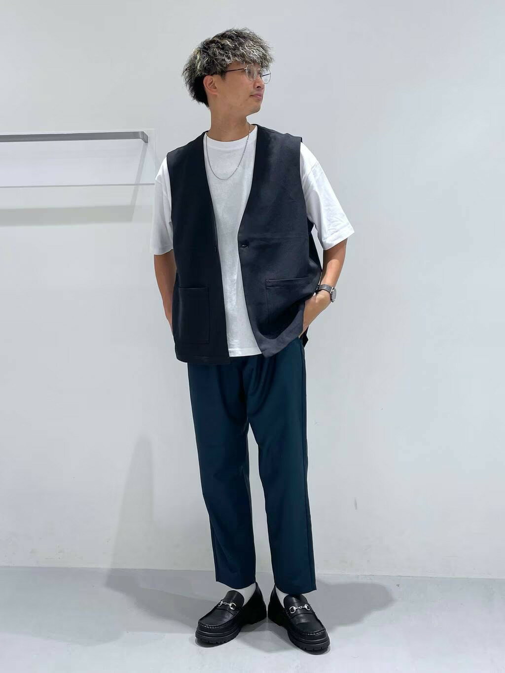 LAKOLEのタンクソールビットローファーを使ったコーディネートを紹介します。｜Rakuten Fashion(楽天ファッション／旧楽天ブランドアベニュー)2876135