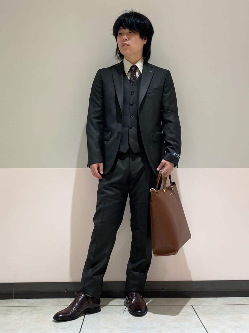 TAKEO KIKUCHIの【DORMEUIL】カラーグレンチェック スーツを使った