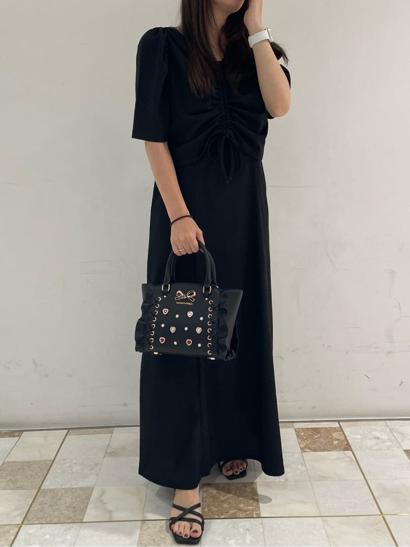 SAMANTHAVEGA | レースアップハートビジューフラッタ-(ミニ) | Rakuten