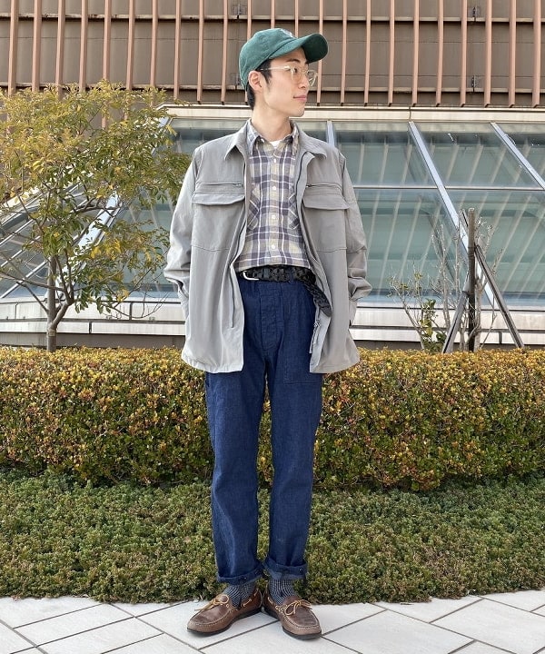 BEAMS OUTLETのBEAMS PLUS / ポリエルテル シャンブレー ミリタリー