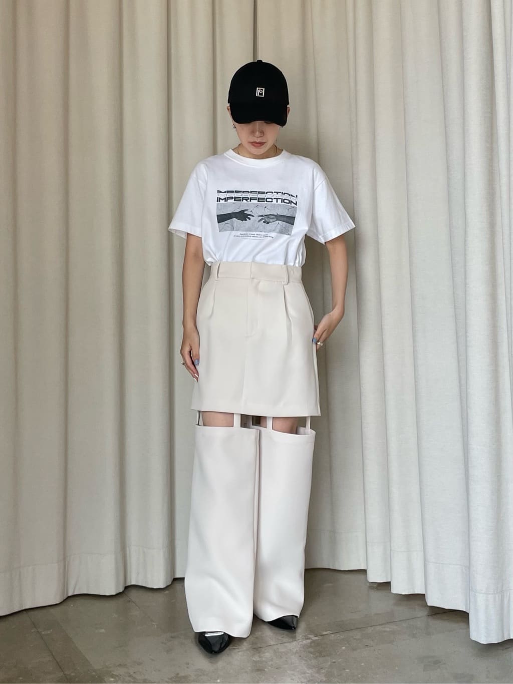 PRANK PROJECTのトリプルクロススカートパンツ / Triple Cloths Skirt Pantsを使ったコーディネートを紹介します。｜Rakuten Fashion(楽天ファッション／旧楽天ブランドアベニュー)2888568