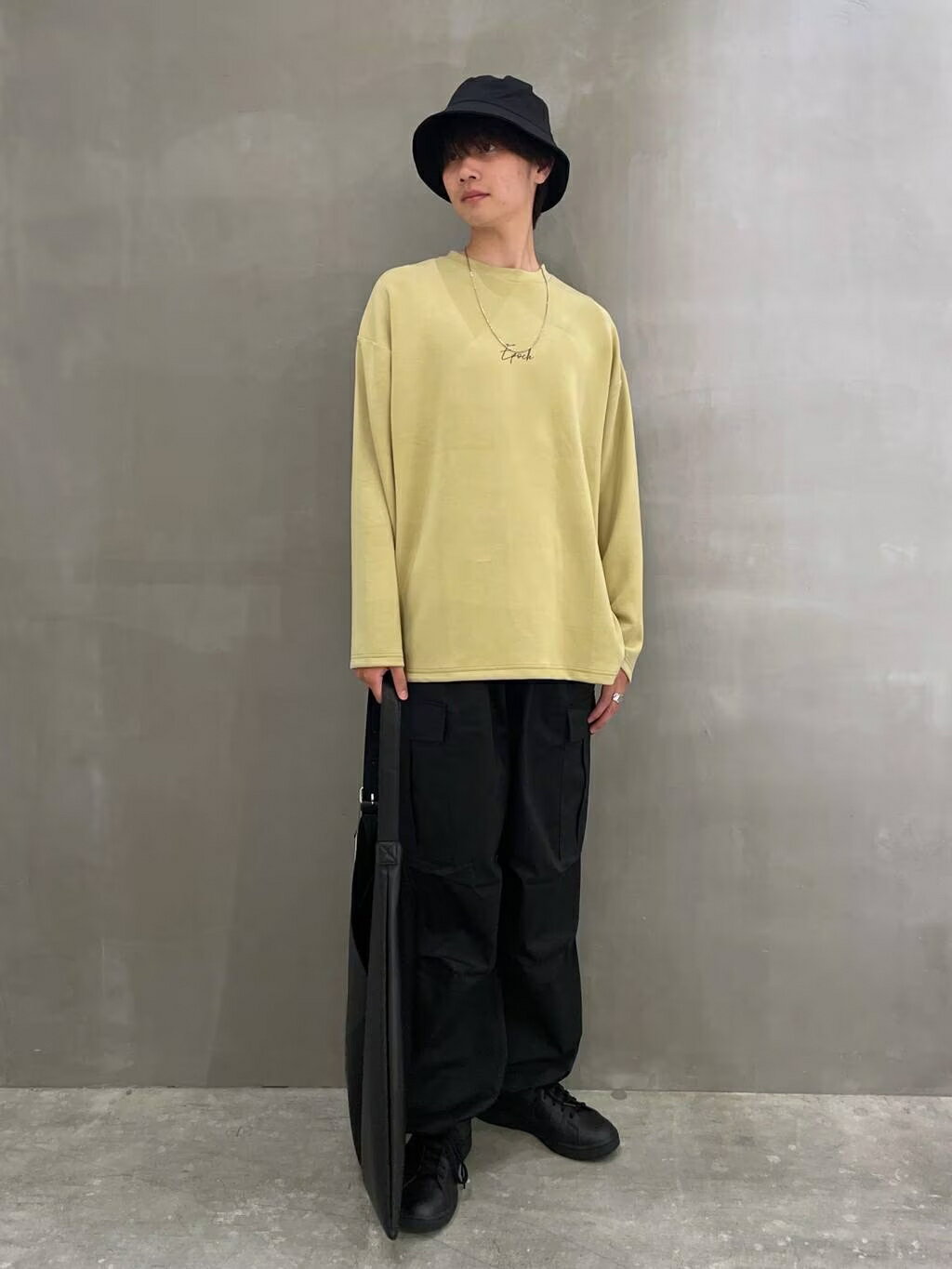 LAKOLEのツイルバケットハットを使ったコーディネートを紹介します。｜Rakuten Fashion(楽天ファッション／旧楽天ブランドアベニュー)2895296