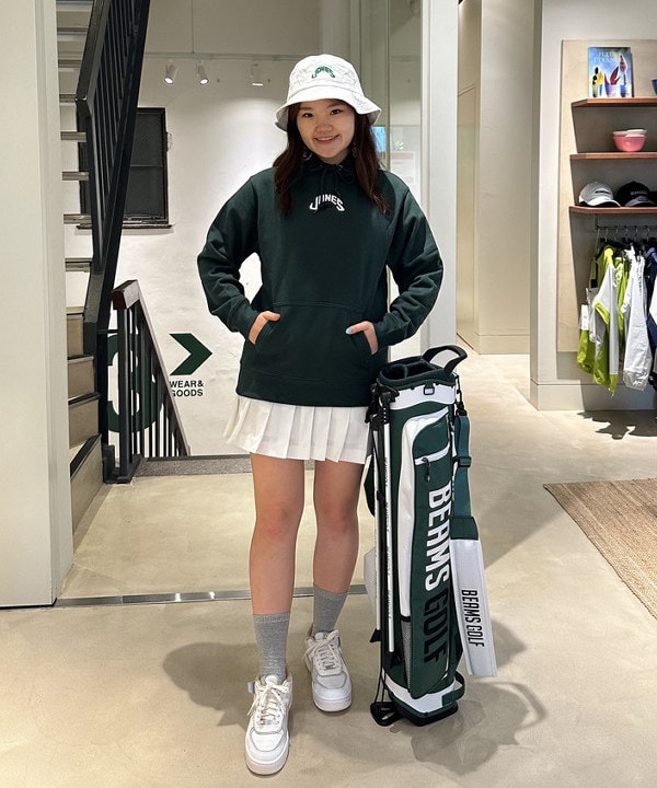 BEAMS GOLFのJONES * BEAMS GOLF / 別注 ポイント フード パーカーを