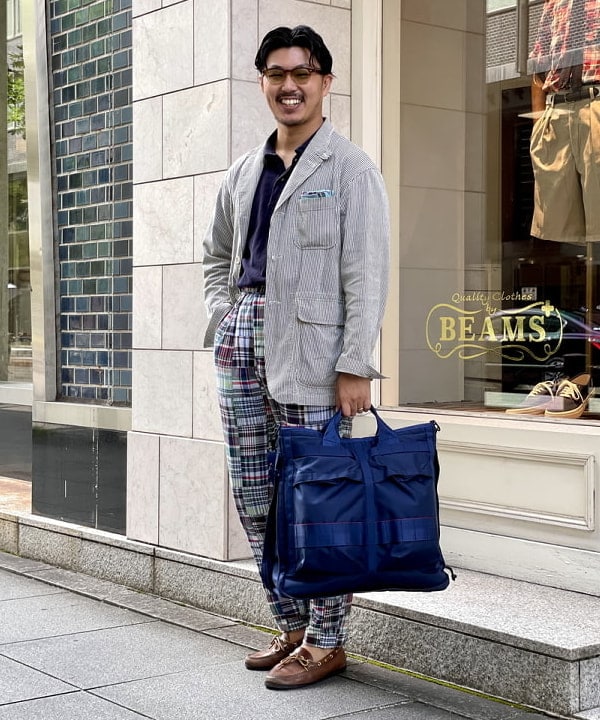 BEAMS MENのBRIEFING / 別注 COCKPIT BAG ブリーフィング コックピット