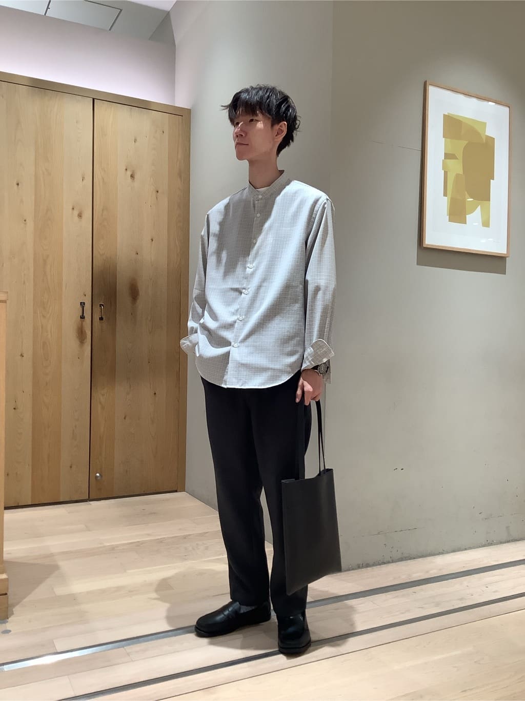 UNITED ARROWS green label relaxingのウールライクカルゼ プレイ