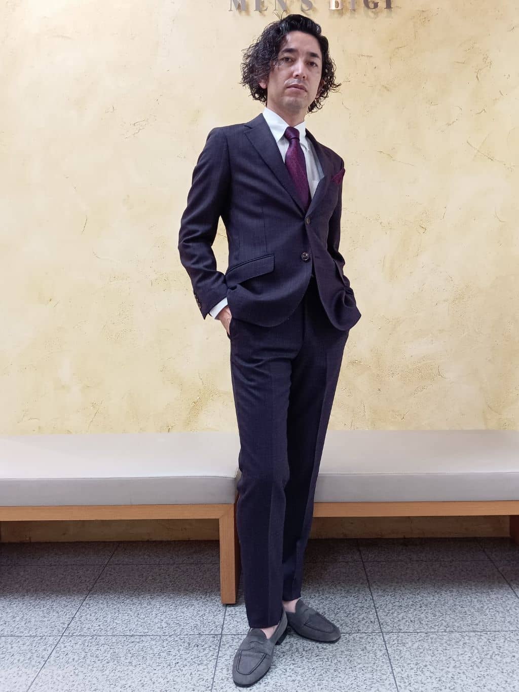 MEN'S BIGIの【ACTIVE TAILOR】アソートストレッチジャケット<セットアップ・スリーピース対応>を使ったコーディネートを紹介します。｜Rakuten Fashion(楽天ファッション／旧楽天ブランドアベニュー)2966443