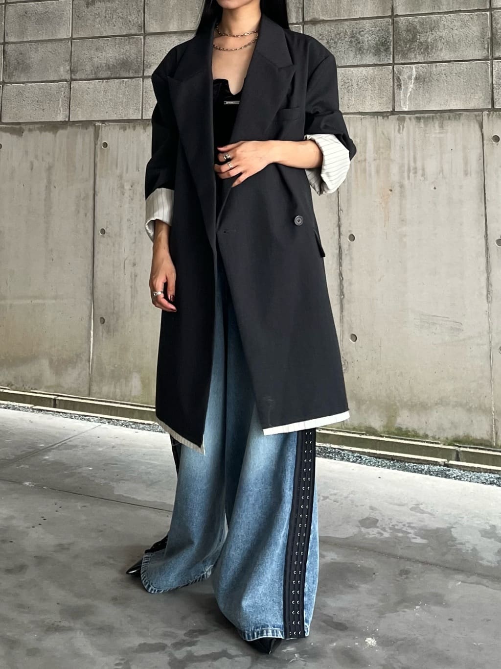 PRANK PROJECTのサイドホックデニム / Side Hook Denimを使ったコーディネートを紹介します。｜Rakuten Fashion(楽天ファッション／旧楽天ブランドアベニュー)2981627