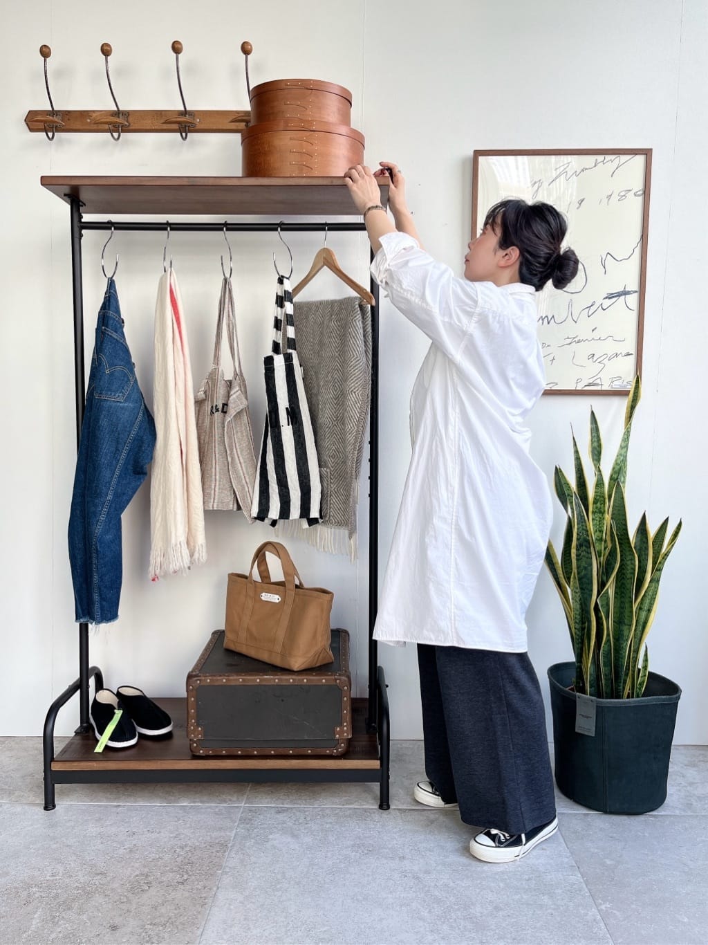 journal standard FurnitureのSHAKER OVAL BOX L シェーカーボックスを使ったコーディネートを紹介します。｜Rakuten Fashion(楽天ファッション／旧楽天ブランドアベニュー)2997742
