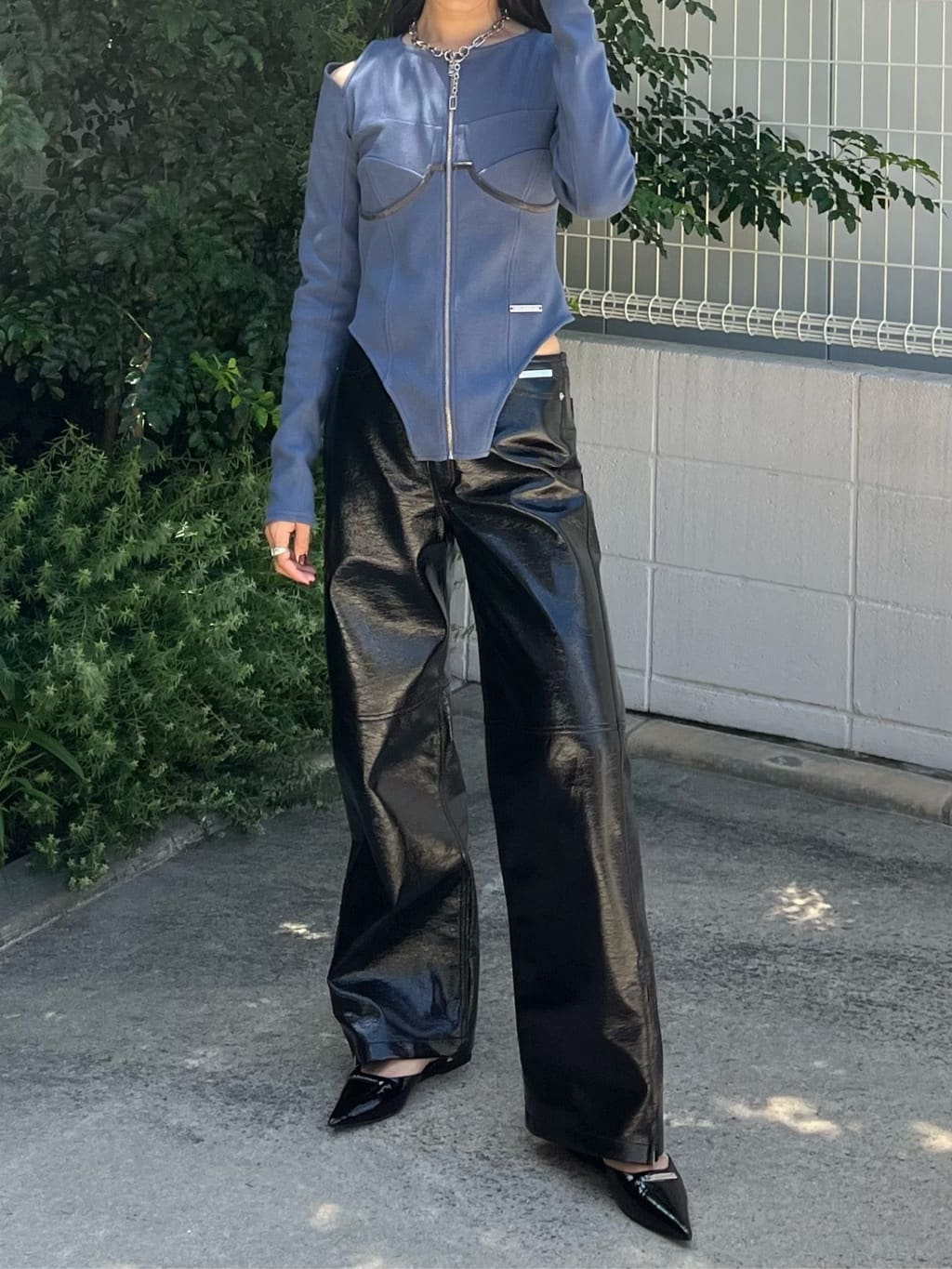 PRANK PROJECTのポインテッドフラットパンプス / Pointed Flat Pumpsを使ったコーディネートを紹介します。｜Rakuten Fashion(楽天ファッション／旧楽天ブランドアベニュー)3007475