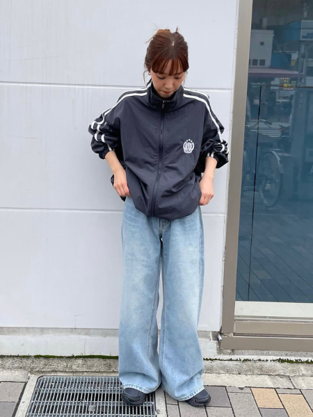 CANAL JEANの【ユニセックス】choice_cnl(チョイス)トラックジャケットを使ったコーディネート | Rakuten  Fashion(楽天ファッション／旧楽天ブランドアベニュー)3010370