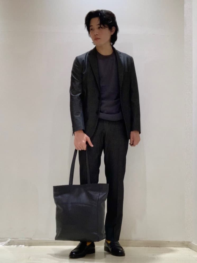 UNITED ARROWS green label relaxingのリアルレザー デイリー トート
