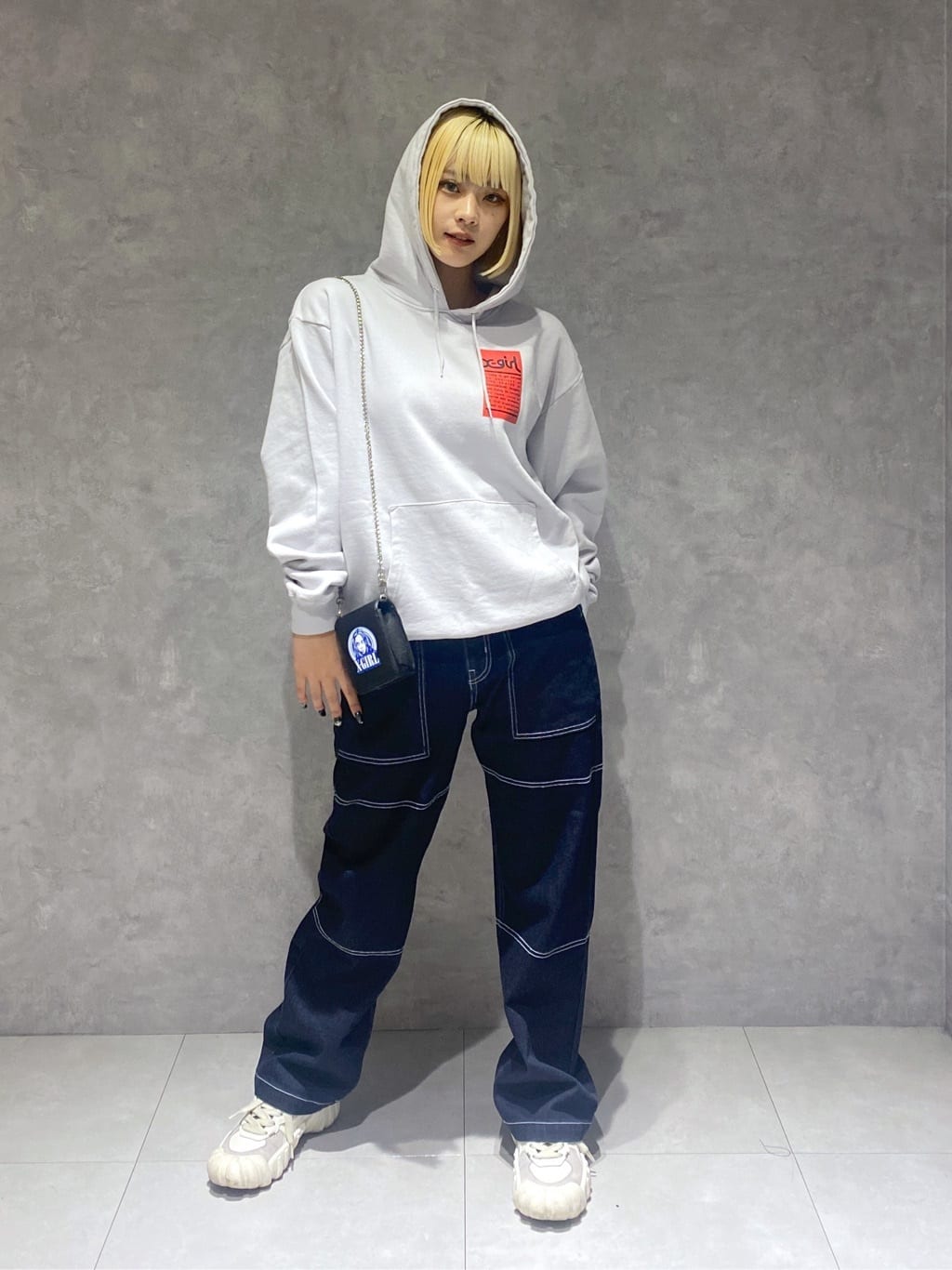 CONTRAST STITCH DENIM PANTS パンツ X-girl-