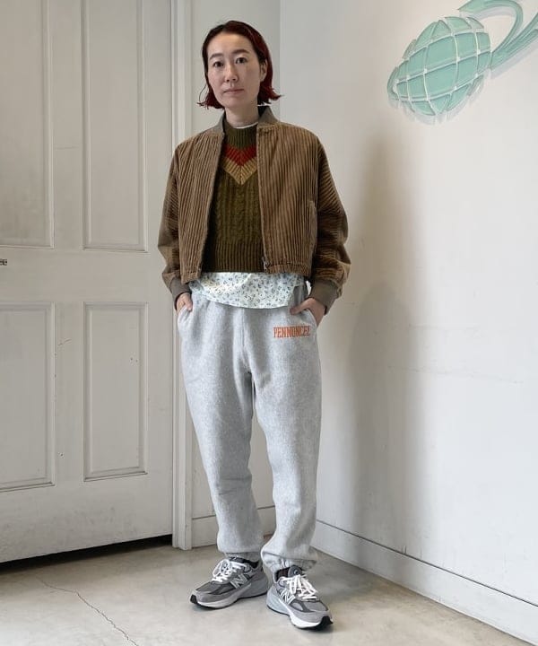 BEAMS WOMENのBEAMS BOY / 3ゲージ チルデン ベストを使った