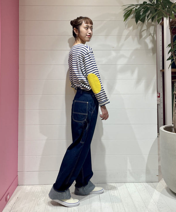 BEAMS WOMENのBEAMS BOY / 12オンス デニム ペインター パンツ 24SS デニムパンツを使ったコーディネート |  Rakuten Fashion(楽天ファッション／旧楽天ブランドアベニュー)3068569