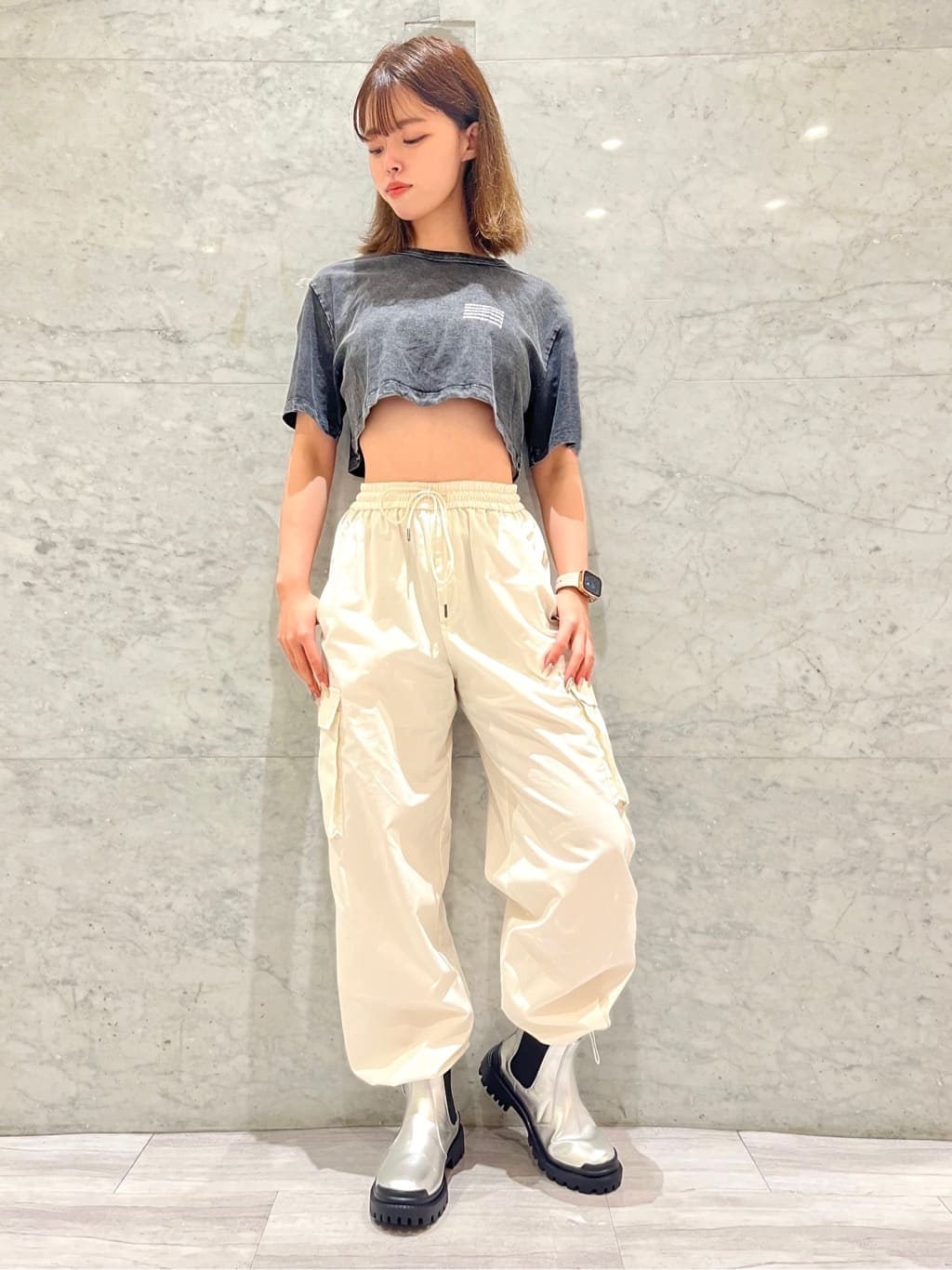 ESPERANZAのトラックソールサイドゴアショートブーツを使ったコーディネートを紹介します。｜Rakuten Fashion(楽天ファッション／旧楽天ブランドアベニュー)3070641