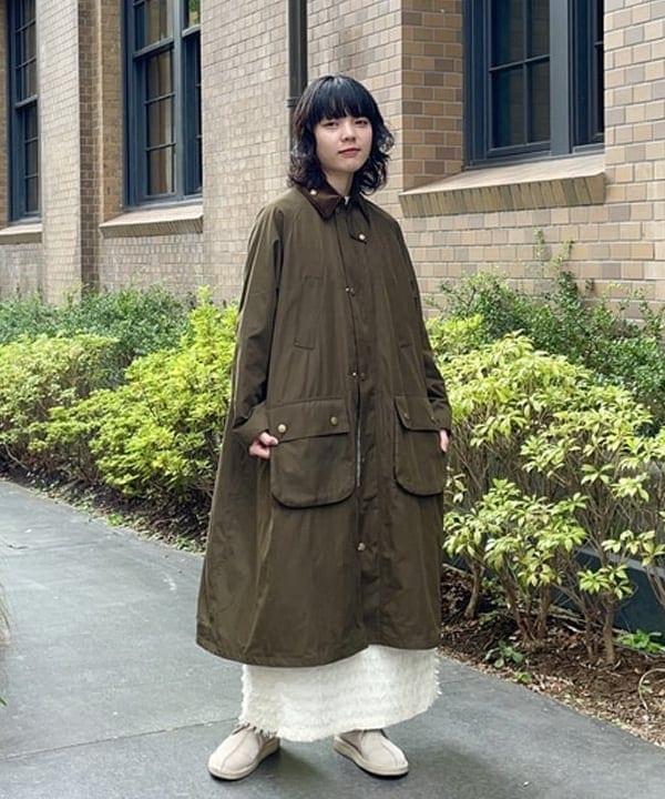 BEAMS WOMENのBarbour × BEAMS BOY / 別注 Balvenie Long Jacket 23FW