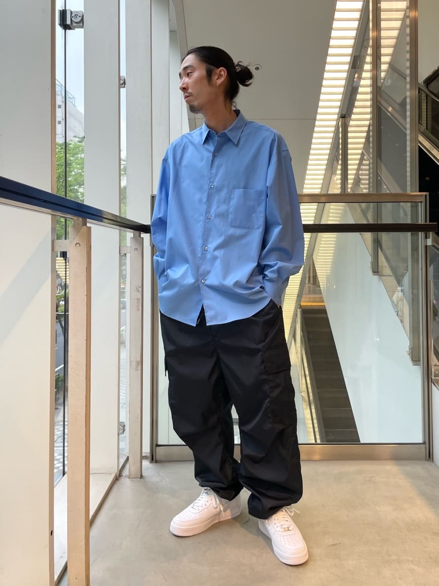 UNITED ARROWS LTD. OUTLETの<H>BALLOON SLEEVE REGULAR COLLAR SHIRT