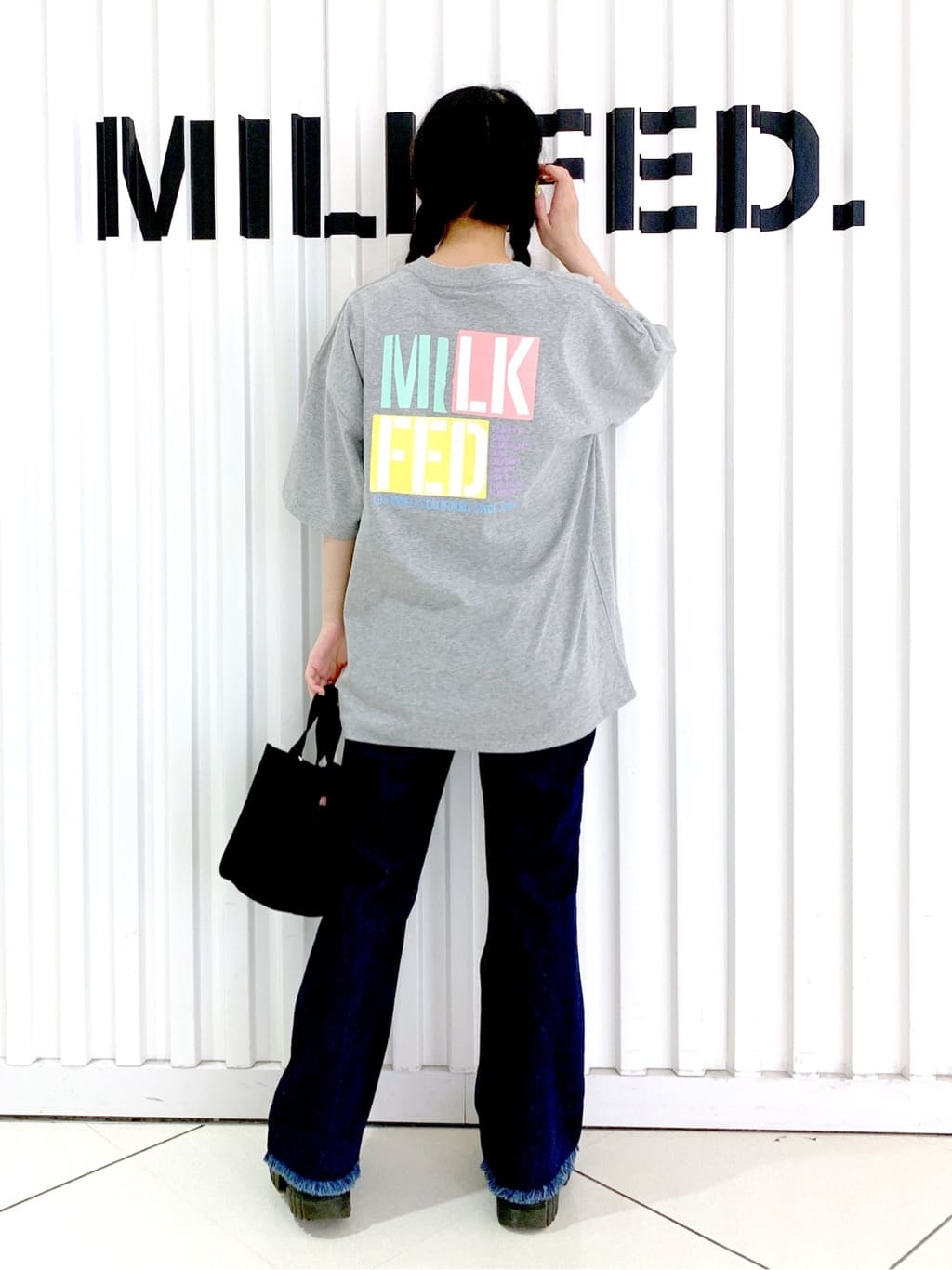 vintage milk boy zip gimmick design デニム-