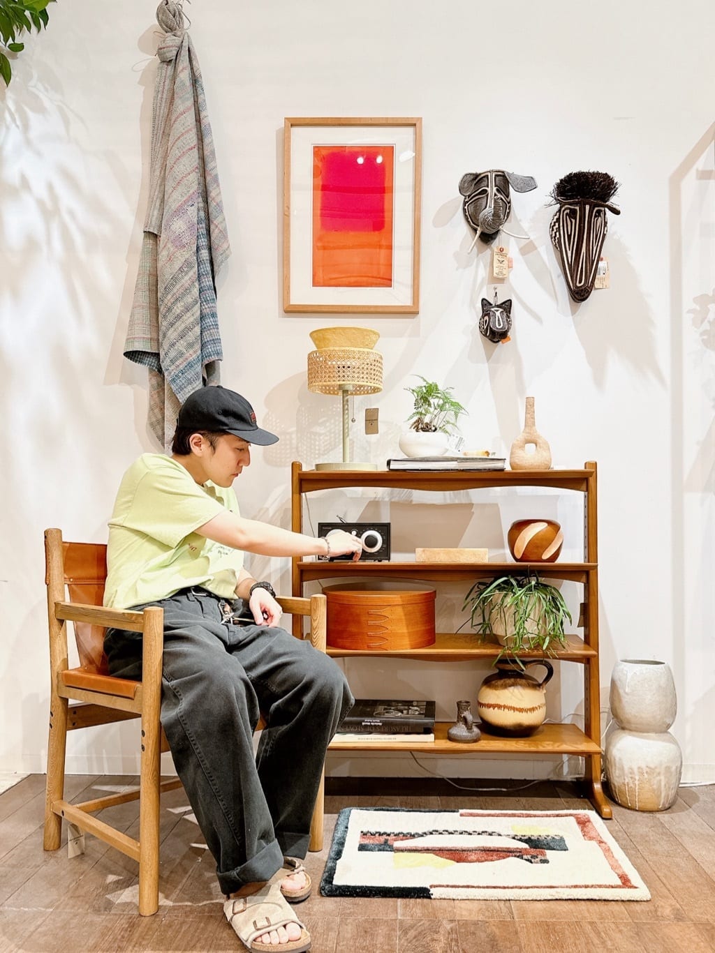 journal standard FurnitureのSHAKER OVAL BOX M シェーカーボックスを使ったコーディネートを紹介します。｜Rakuten Fashion(楽天ファッション／旧楽天ブランドアベニュー)3097685