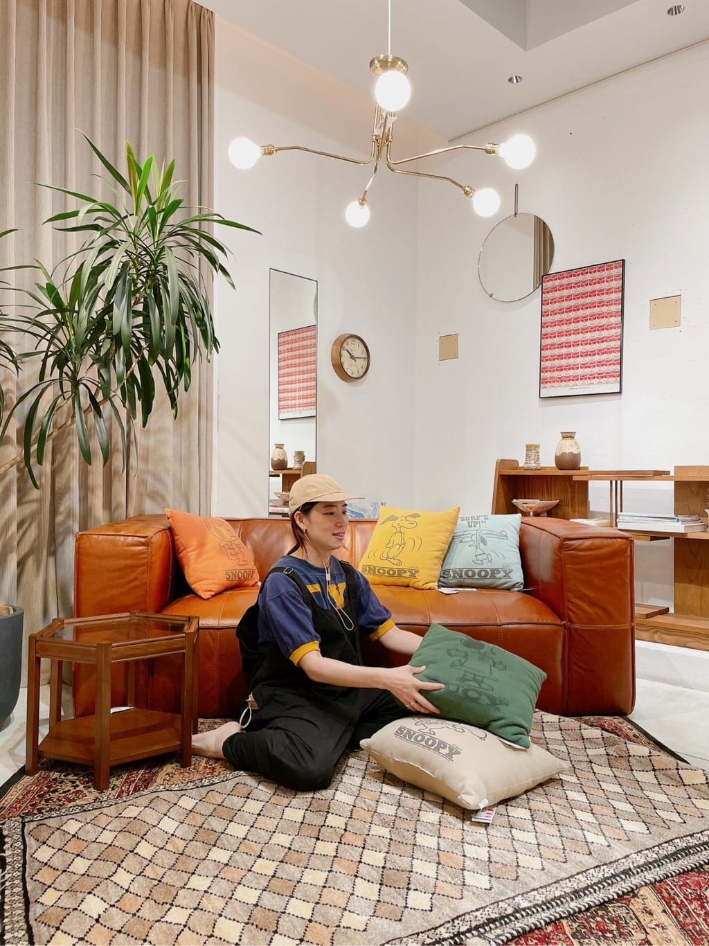 journal standard FurnitureのPO RUG 133*200 ラグを使ったコーディネートを紹介します。｜Rakuten Fashion(楽天ファッション／旧楽天ブランドアベニュー)3099651