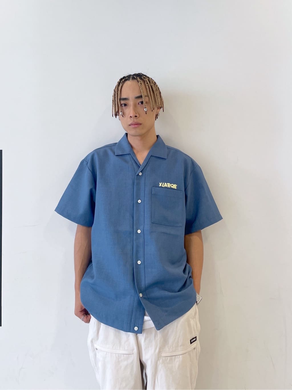 XLARGEのDRAWING OG OPEN COLLAR SHIRT シャツ XLARGEを使った