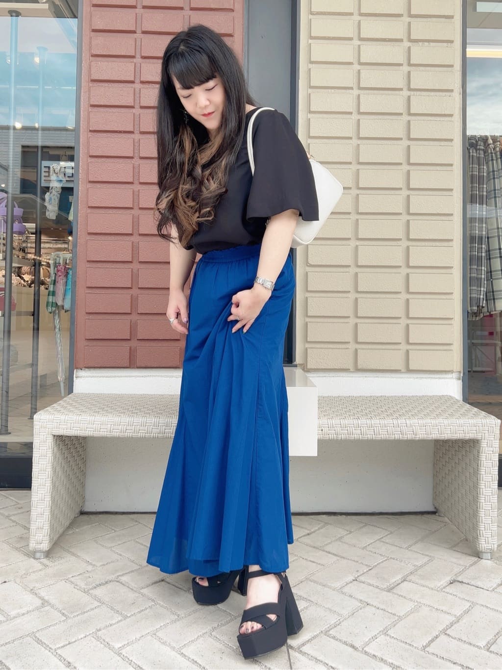 ESPERANZAの太ベルト2WAYBOXショルダーを使ったコーディネートを紹介します。｜Rakuten Fashion(楽天ファッション／旧楽天ブランドアベニュー)3119364