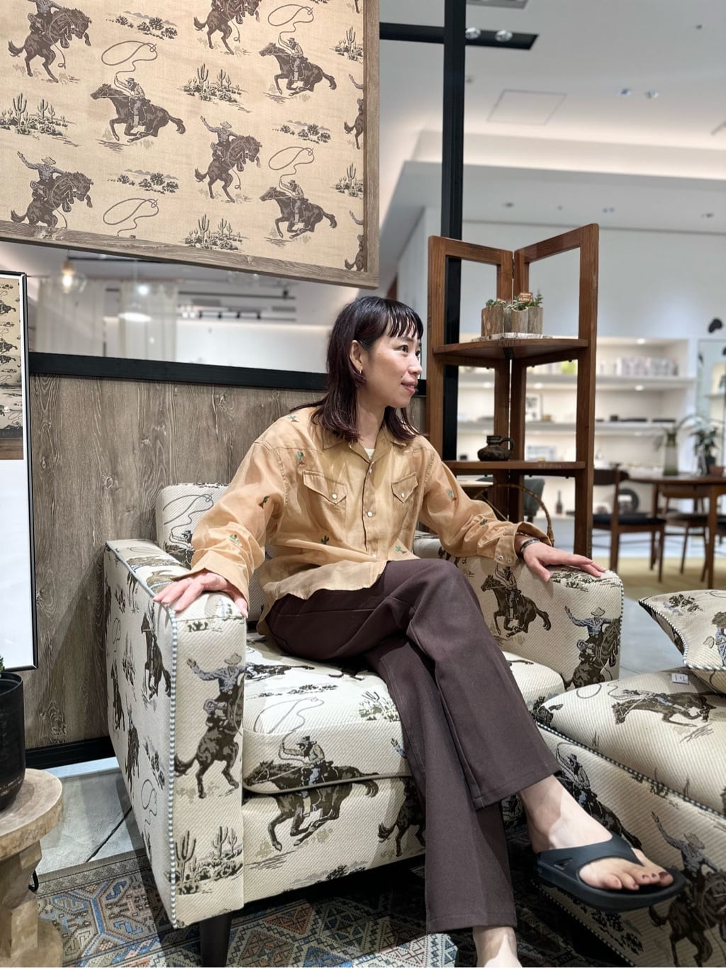 journal standard FurnitureのGLENOAKS RUG 140x200 グレンオークスラグを使ったコーディネートを紹介します。｜Rakuten Fashion(楽天ファッション／旧楽天ブランドアベニュー)3131330