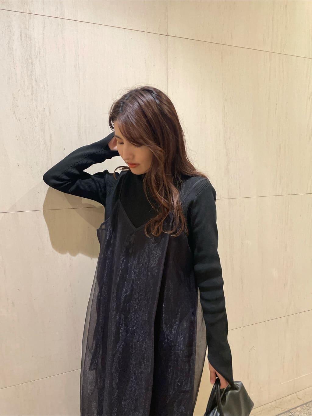 moussyのRIB KNIT ドレスを使ったコーディネート | Rakuten Fashion