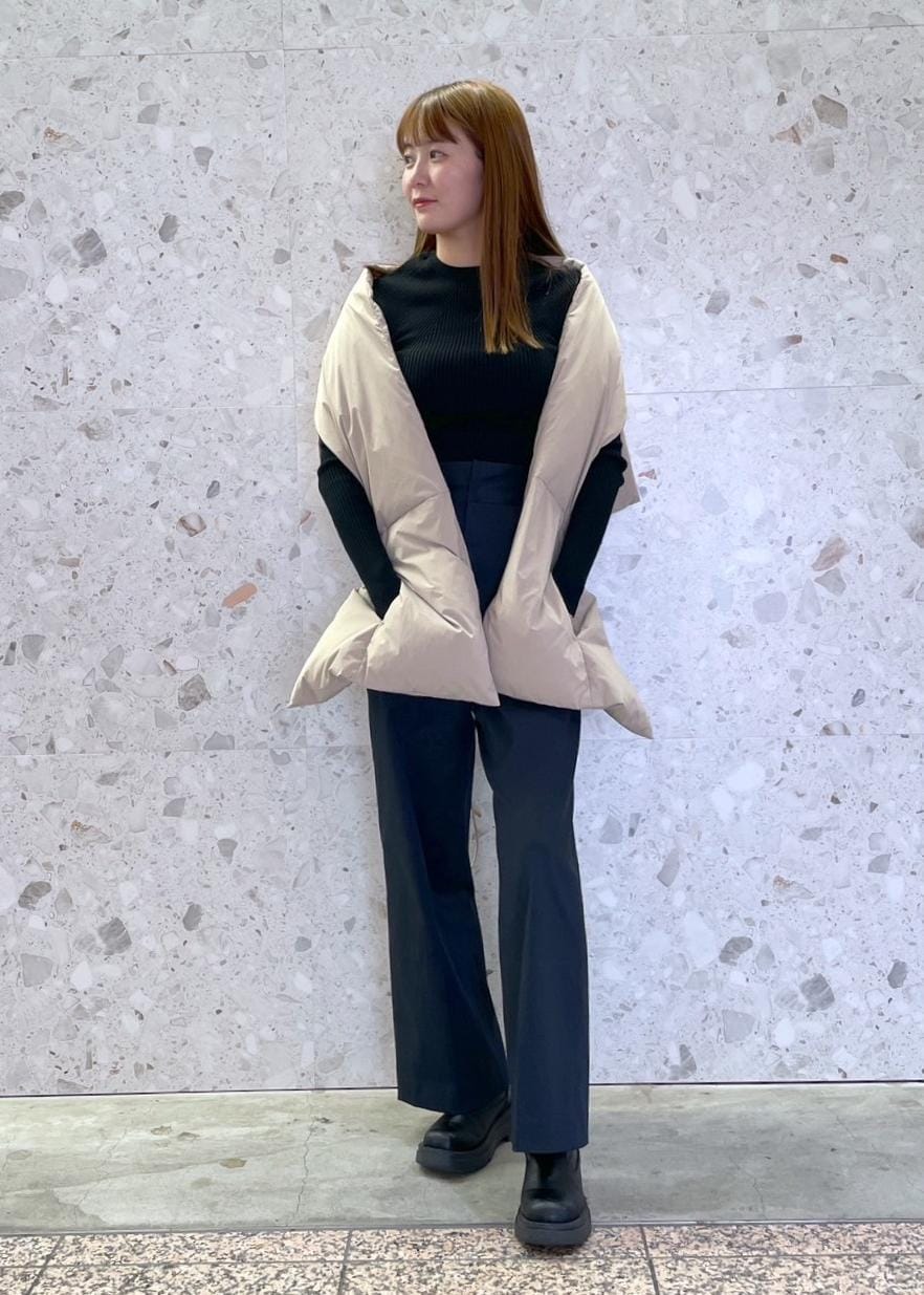SALON adam et rope'のコットンライクスタイルアップワイドパンツ2【洗える】[XS~Mサイズ展開]を使ったコーディネートを紹介します。｜Rakuten Fashion(楽天ファッション／旧楽天ブランドアベニュー)3175046