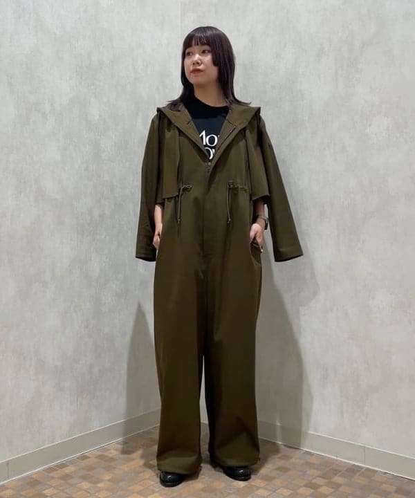 BEAMS WOMENのmaturely / TW Cape Hoody All-in-oneを使った