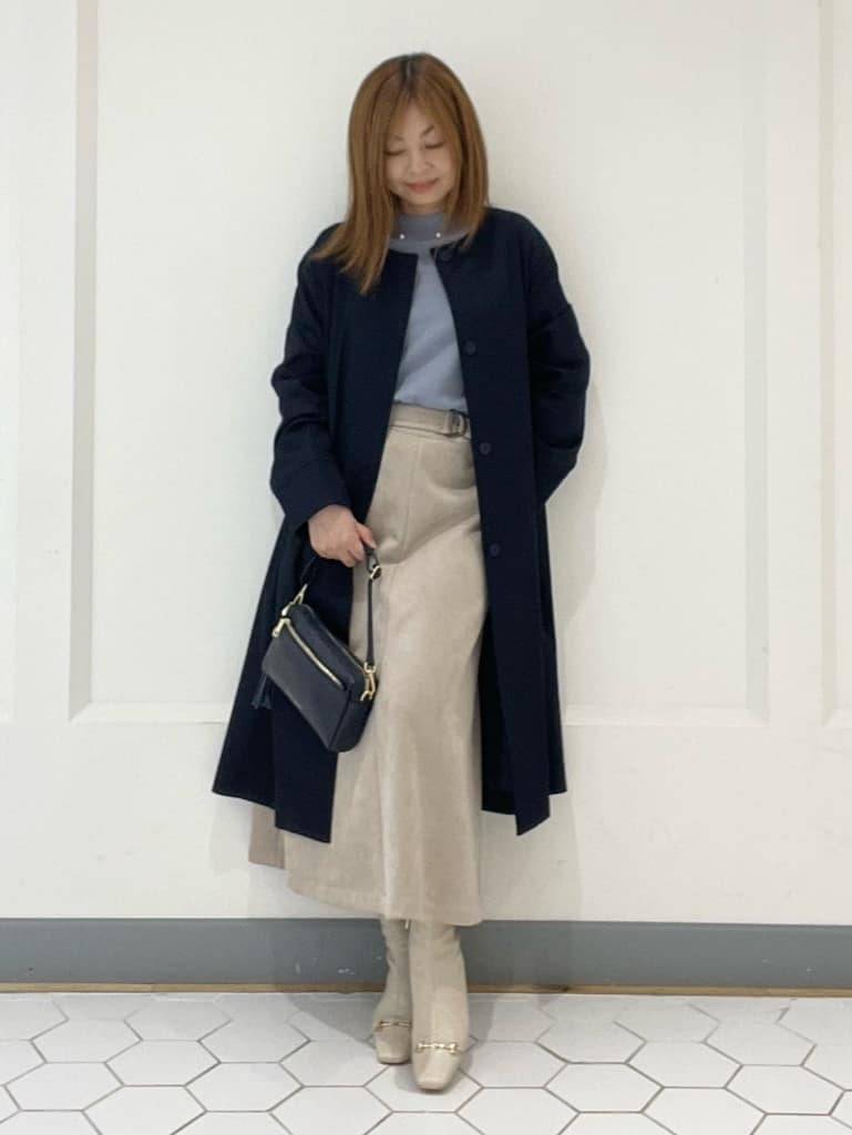 LAURA ASHLEYの【ベルト長さ調節可】レザージップショルダーを使ったコーディネートを紹介します。｜Rakuten Fashion(楽天ファッション／旧楽天ブランドアベニュー)3166263