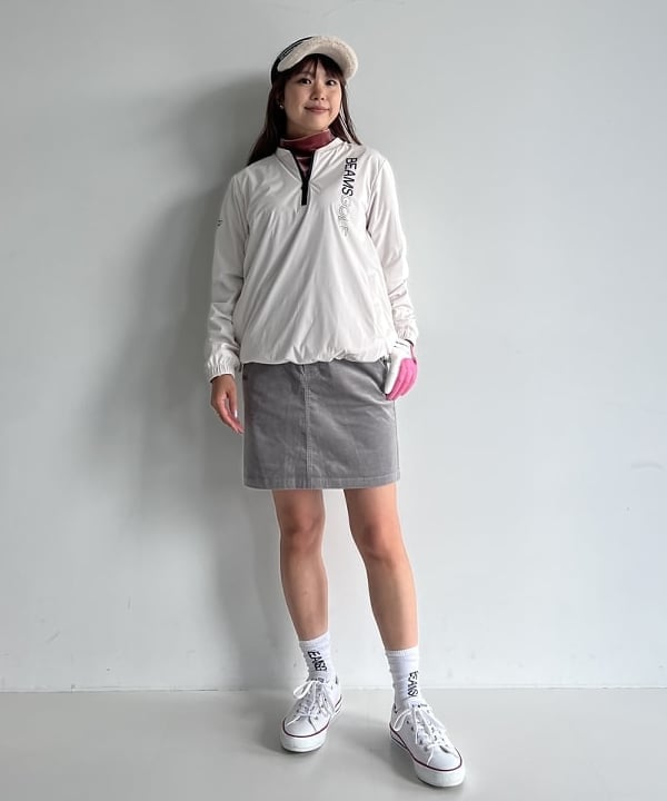 BEAMS GOLFのBEAMS GOLF ORANGE LABEL / ハーフジップ 防風 撥水