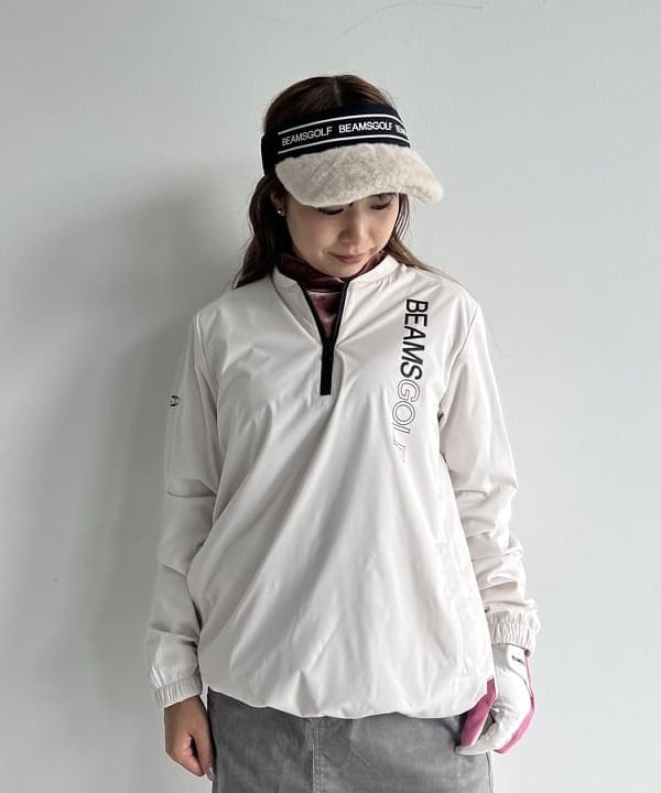 BEAMS GOLFのBEAMS GOLF ORANGE LABEL / ハーフジップ 防風 撥水