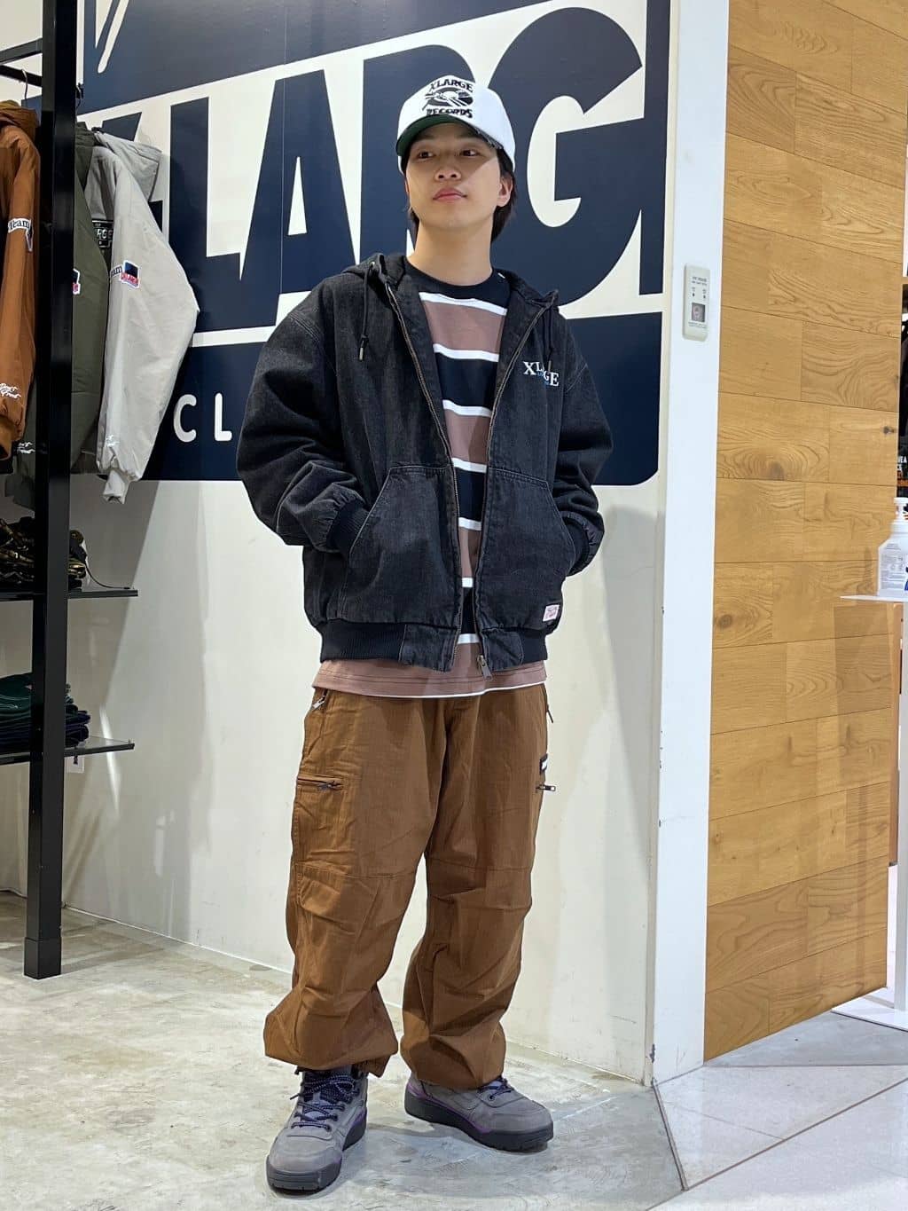 XLARGEのHOODED DENIM WORK JACKET ジャケット XLARGEを使った