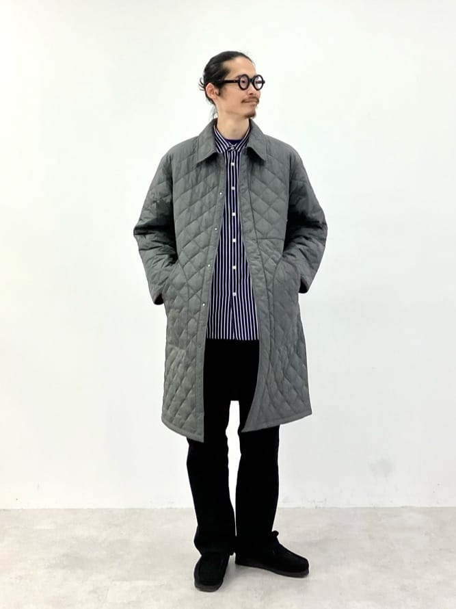 UNITED ARROWS green label relaxingのBIWATEX キルティングコートを