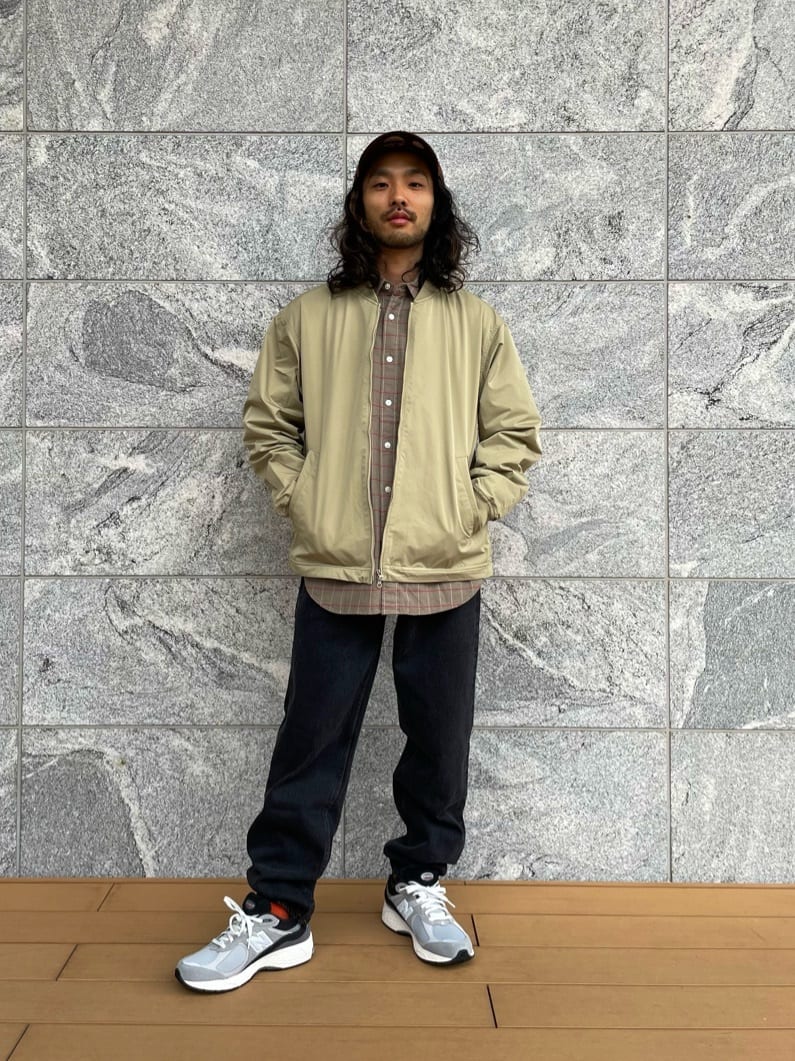 UNITED ARROWS green label relaxingのポリエステルツイル