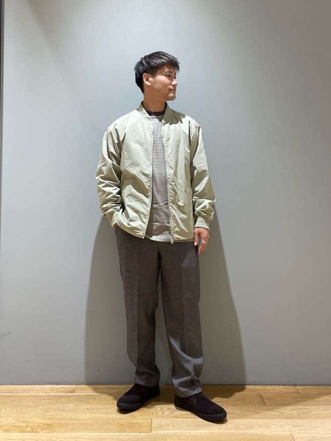 UNITED ARROWS green label relaxingのポリエステルツイル