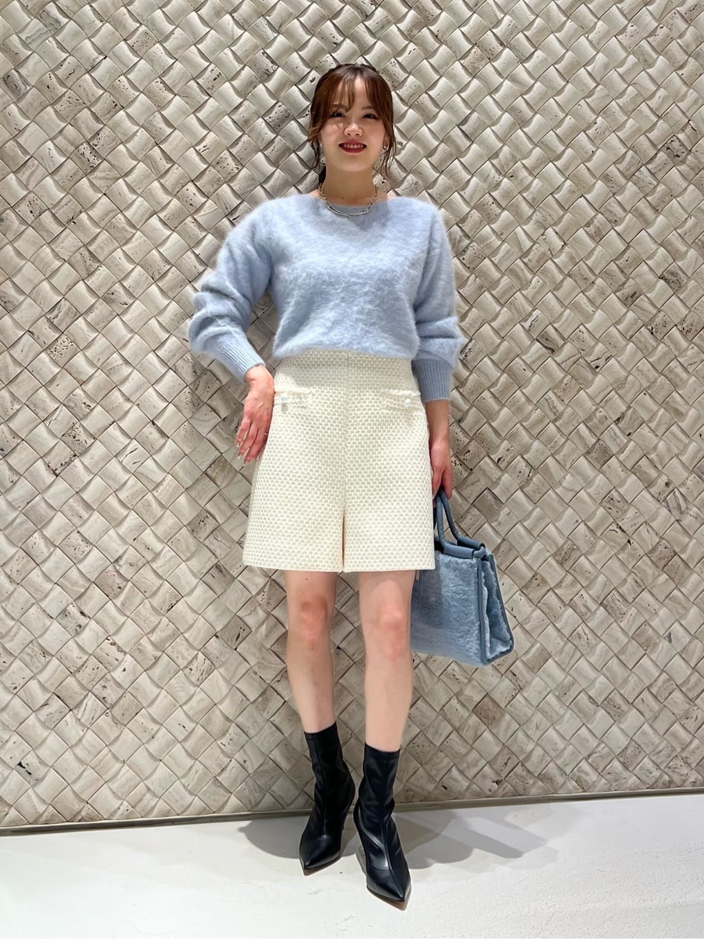 allurevilleの【LOULOU WILLOUGHBY】WOOLカシミヤ2WAY プルオーバーを