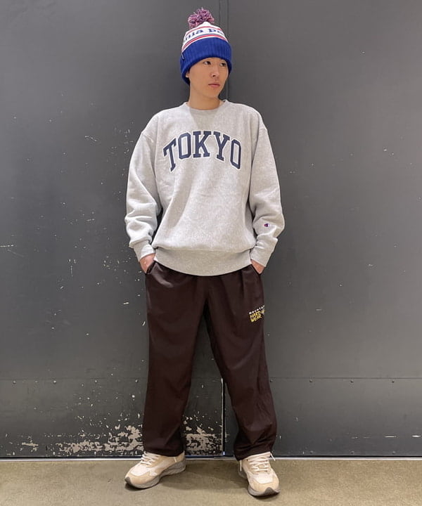 BEAMS MENのChampion * BEAMS / 別注 シティ クルーネック スウェット