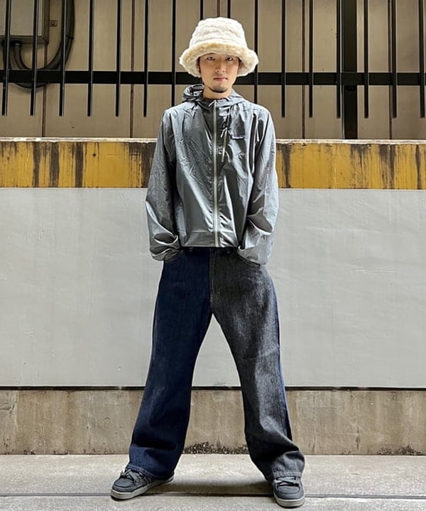 BEAMS WOMENのLee × maturely / 別注 Indigo & Black Denim Flare