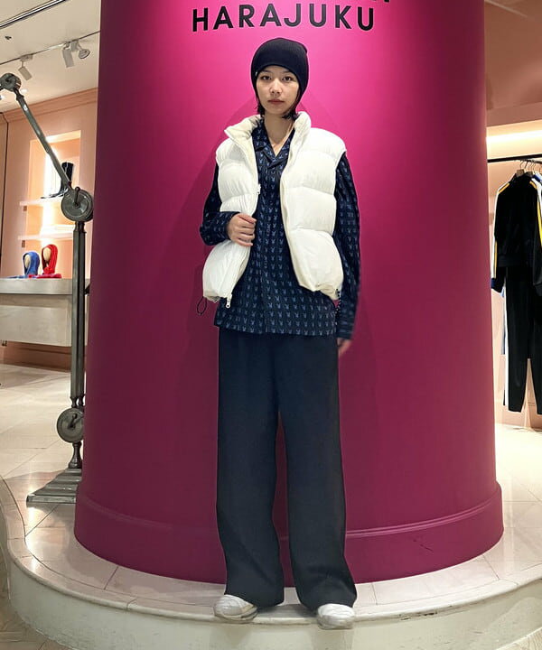 BEAMS WOMENの【12/7新規値下げ】Ray BEAMS / 2タック ワイド パンツを