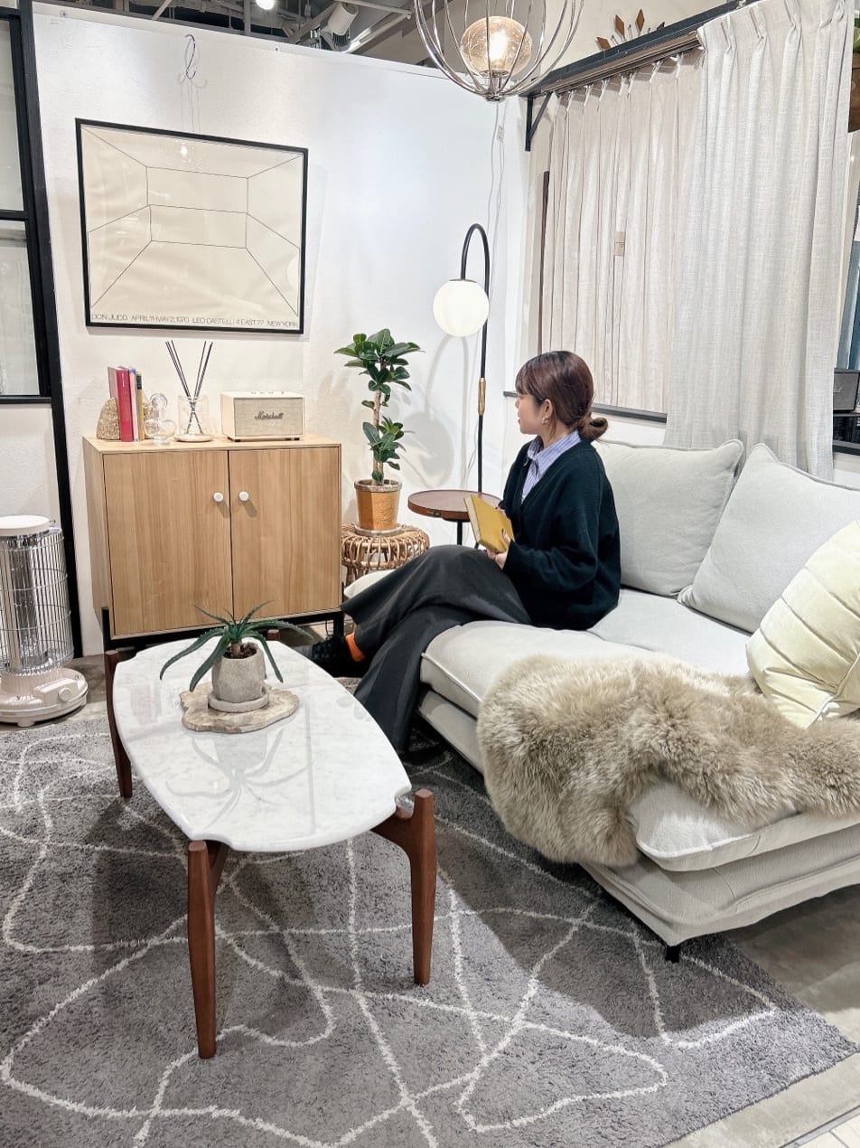 journal standard FurnitureのFERNERO RUG 140x200 フェルネロラグを使ったコーディネートを紹介します。｜Rakuten Fashion(楽天ファッション／旧楽天ブランドアベニュー)3214350