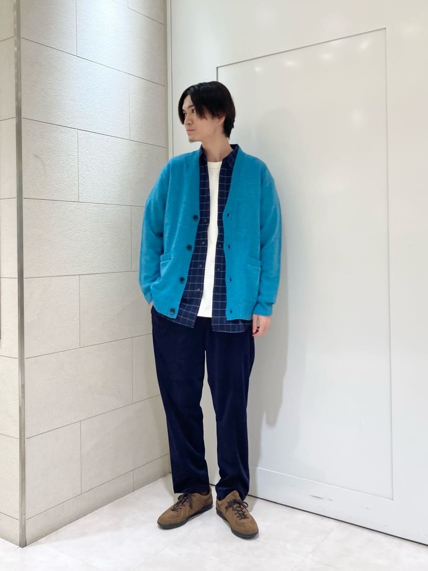 UNITED ARROWS green label relaxingのハミルトンラム Vネック